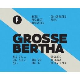 Grosse Bertha 7,5% (Fût de...