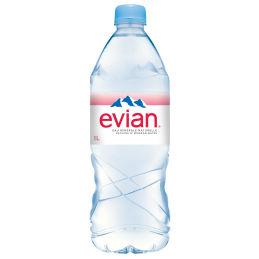Evian Plate eau minérale...