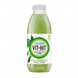 VitHit Lean and Green - Apple & Elderflower (12 x 50cl PET)