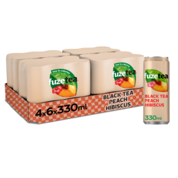 Fuze Tea Peach Hibiscus (24...