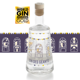 Gin des Géants - 40% vol 50cl