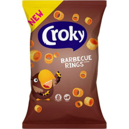 Croky Rings Barbecue 24x75gr