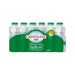 Cristaline eau pétillante...