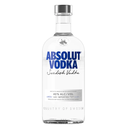 Absolut vodka 40% vol 70cl