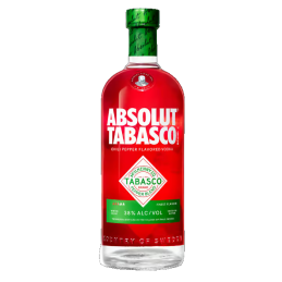 Absolut vodka Tabasco 38%...
