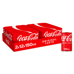 Coca-Cola (24 x 15cl canettes)
