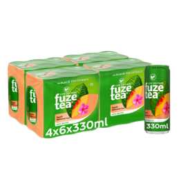 Fuze Tea Peach Hibiscus (24...