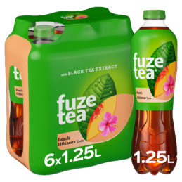 Fuze Tea Peach Hibiscus (6...